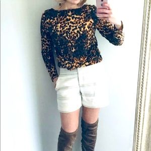 NWOT LEOPARD LONG SLEEVE